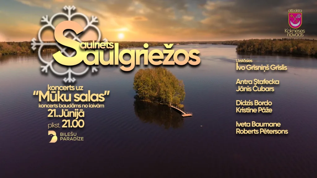 Saulriets Saulgriežos 