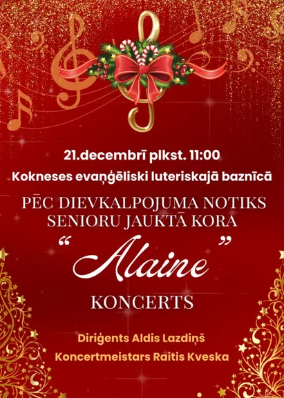 Senioru jauktā kora "Alaine" koncerts