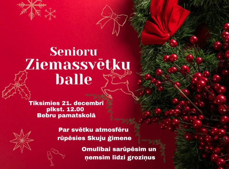 Senioru Ziemassvētku balle