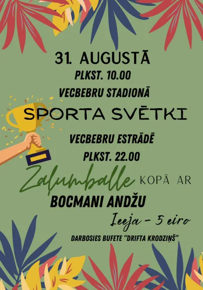 Sporta svētki Vecbebros