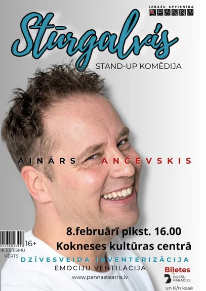 Stand-up komēdija "Stūrgalvis"