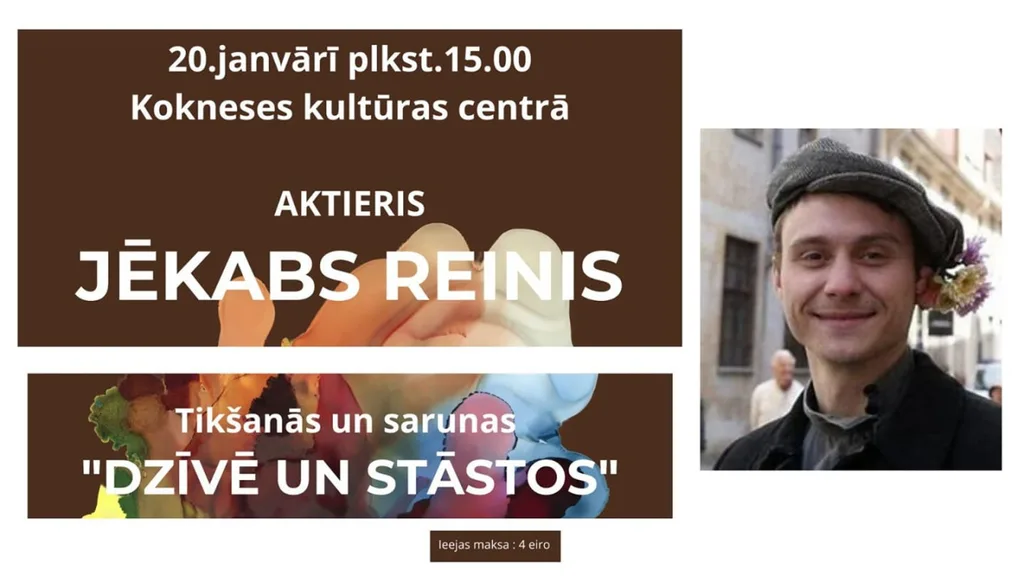 Tikšanās ar aktieri Jēkabu Reini