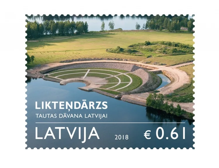 Uzaicinājums uz Likteņdārzam veltītas pastmarkas prezentāciju un pirmās dienas zīmogošanu