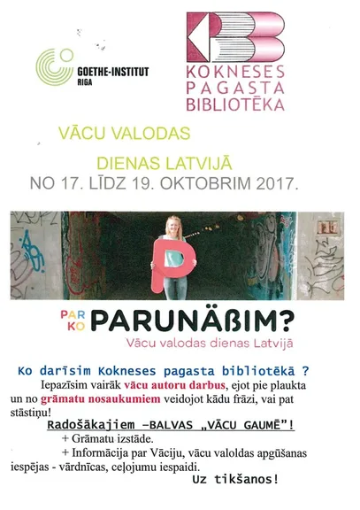 Vācu valodas dienas Latvijā 2017 