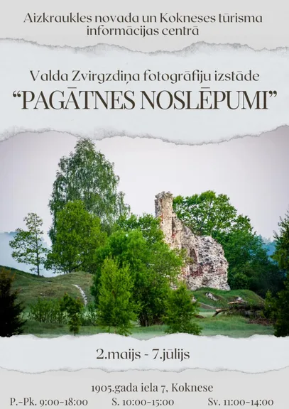 Valda Zvirgzdiņa fotogrāfiju izstāde "Pagātnes noslēpumi"