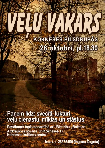 Veļu vakars Koknesē