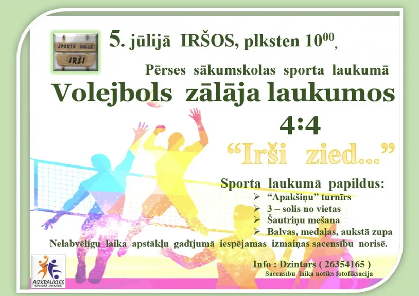 Volejbols "Irši zied"