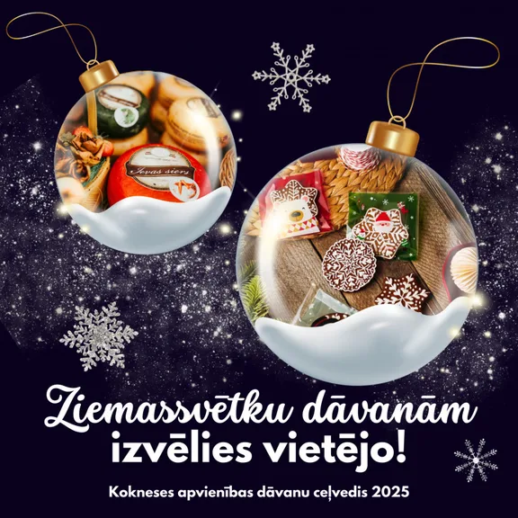 Ziemassvētku dāvanām izvēlies vietējo!