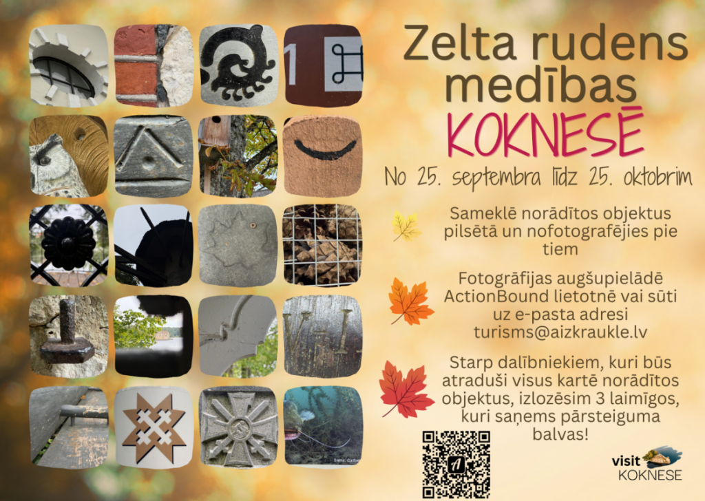 Dodies zelta rudens medībās Koknesē