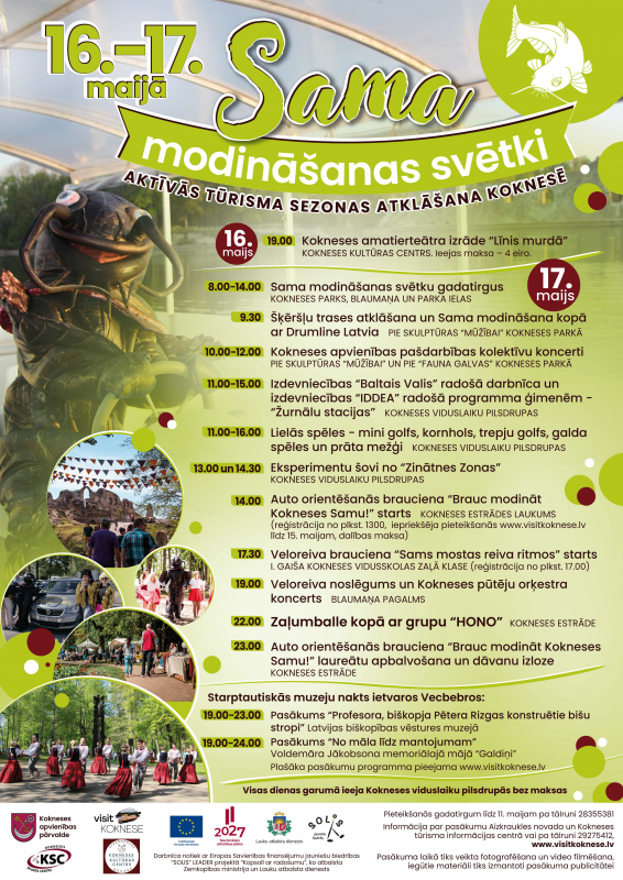 SAMA MODINĀŠANAS svētki Koknesē 2025
