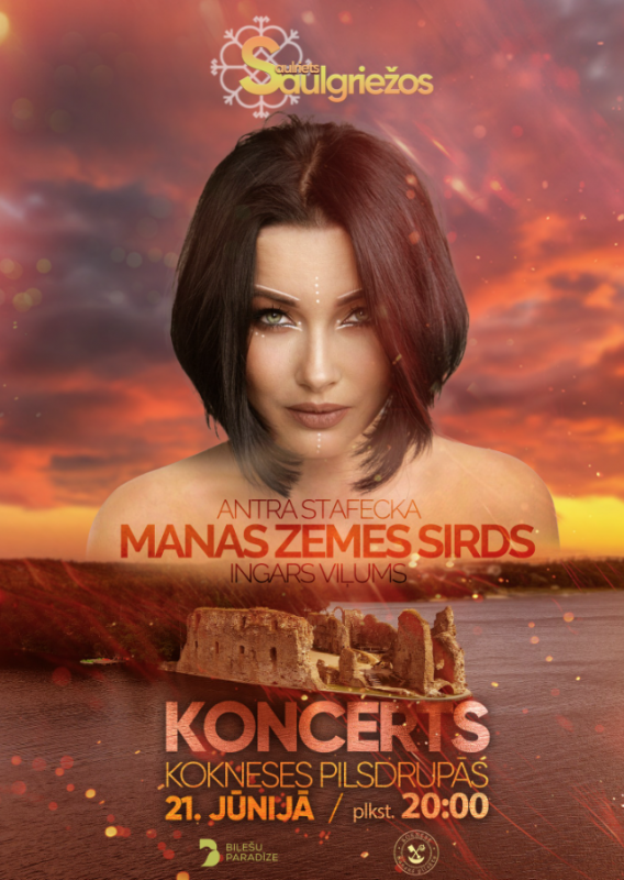 Saulriets Saulgriežos ar Antru Stafecku