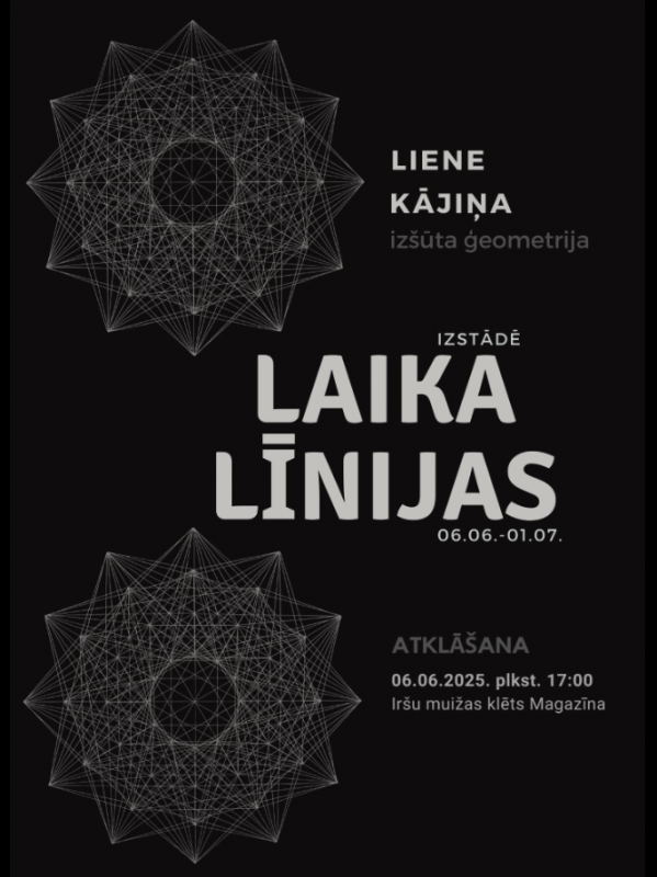 Izstāde "Laika līnijas" Iršu muižas klētī