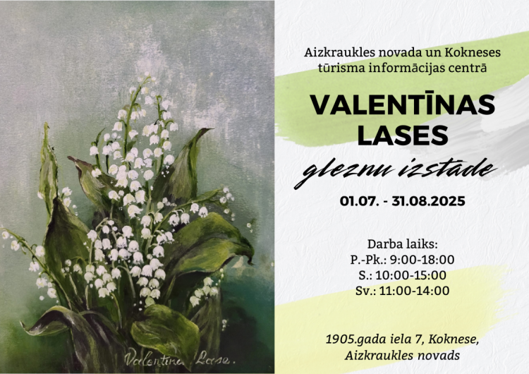 Valentīnas Lases gleznu izstāde