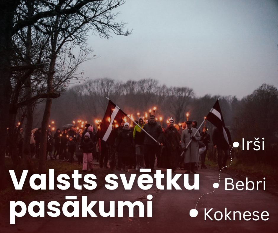 Valsts svētku pasākumi Koknesē, Bebros un Iršos